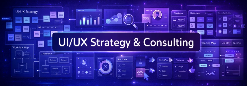 UI/UX strategy and consulting services